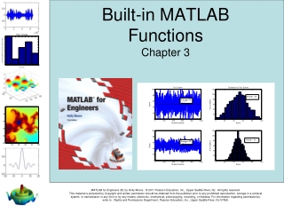 Built-in MATLAB Functions Chapter 3