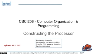 CSCI206 - Computer Organization &amp; Programming