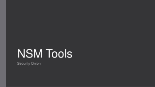 NSM Tools