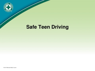 Safe Teen Driving