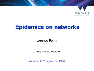 Epidemics on networks