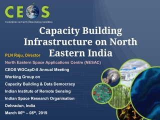 Capacity Building Infrastructure on North Eastern India