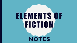 Elements of Fiction