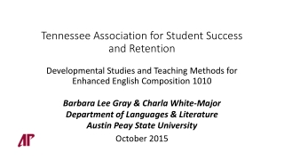 Tennessee Association for Student Success and Retention