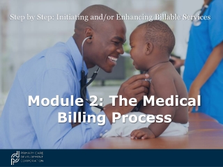 Step by Step: Initiating and/or Enhancing Billable Services