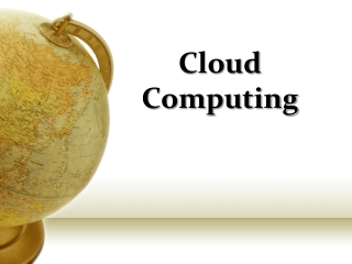 Cloud Computing