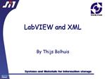 LabVIEW and XML
