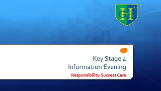 Key Stage 4 Information Evening