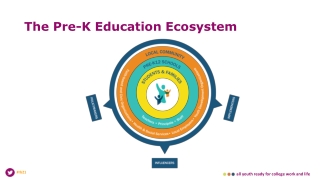 The Pre-K Education Ecosystem