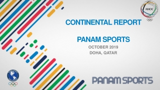 CONTINENTAL REPORT PANAM SPORTS