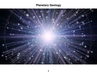 Planetary Geology