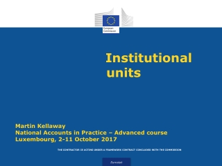 Institutional units