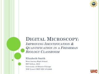 Digital Microscopy : Improving Identification &amp; Quantification in a Freshman Biology Classroom