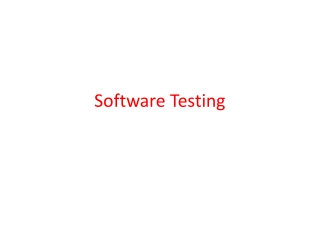 Software Testing