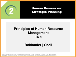 Human Resources: Strategic Planning