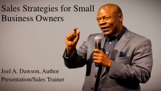 Sales Strategies for Small Business Owners