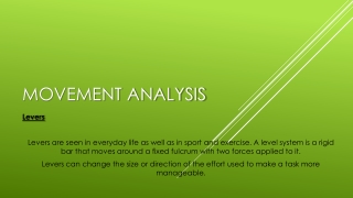 Movement Analysis