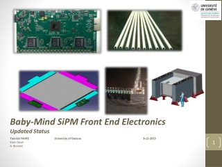 Baby-Mind SiPM Front End Electronics Updated Status