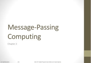 Message-Passing Computing