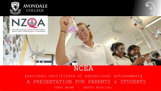 NCEA (national certificate of educational achievement)