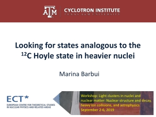 Looking for states analogous to the 12 C Hoyle state in heavier nuclei