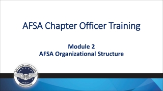 AFSA Chapter Officer Training