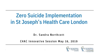 St Joseph’s Mental Health Care Programs: