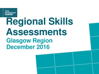 Regional Skills Assessments