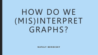 How do we (MIS)interpret graphs?