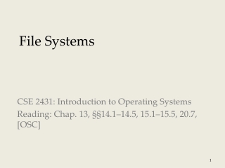 File Systems