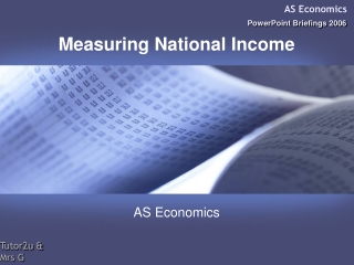 Measuring National Income