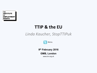 TTIP &amp; the EU