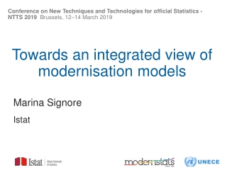 Towards an integrated view of modernisation models