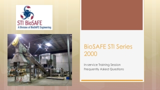 BioSAFE STI Series 2000