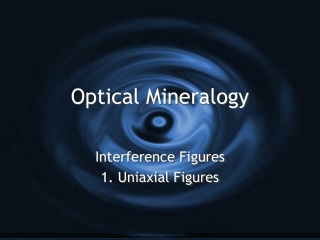 Optical Mineralogy