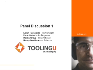 Panel Discussion 1