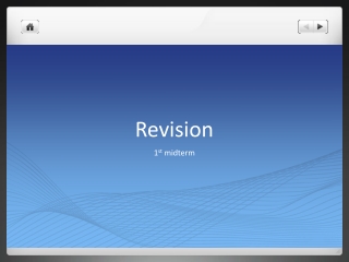 Revision