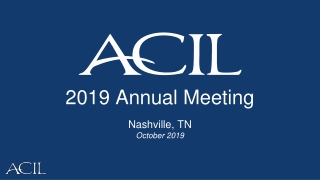 2019 Annual Meeting