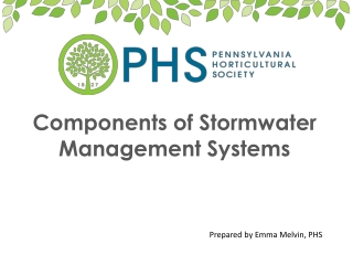 Components of Stormwater Management Systems