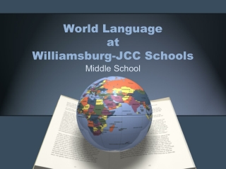 World Language at Williamsburg-JCC Schools