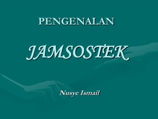 PENGENALAN JAMSOSTEK