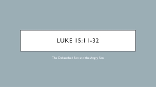 Luke 15:11-32