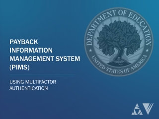 PayBACK INFORMATION Management system (PIMS) Using Multifactor authentication