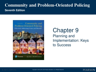 Community and Problem-Oriented Policing