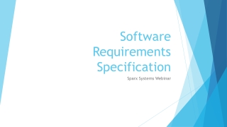 Software Requirements Specification