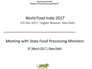 World Food India 2017