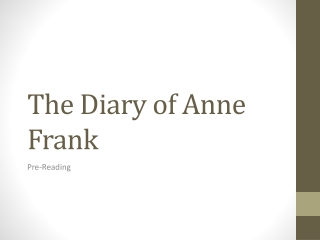 The Diary of Anne Frank