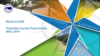 Route to 2045 Charlotte County-Punta Gorda MPO LRTP