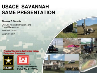 USACE SAVANNAH SAME PRESENTATION