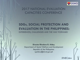 2017 NATIONAL EVALUATION CAPACITIES CONFERENCE